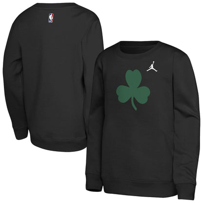 Boston Celtics Jordan Brand Youth Courtside Statement Edition Sweatshirt - Black online