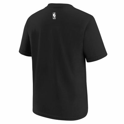 Miami Heat Youth 2025/26 City Edition Max90 T-Shirt - Light Blue/Black | Nike sale