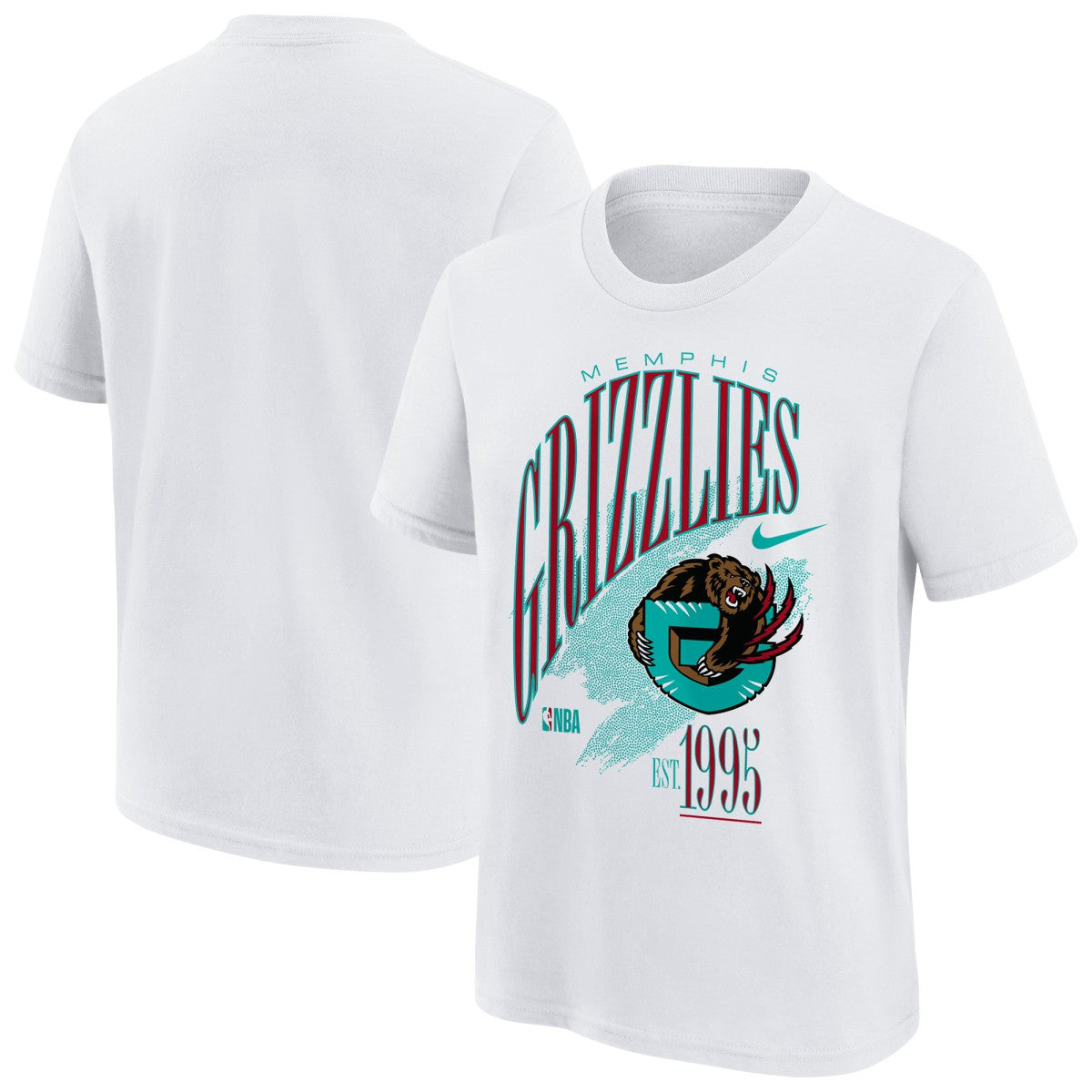 Memphis Grizzlies Youth Hardwood Classics Champs Max90 T-Shirt - White | Nike online