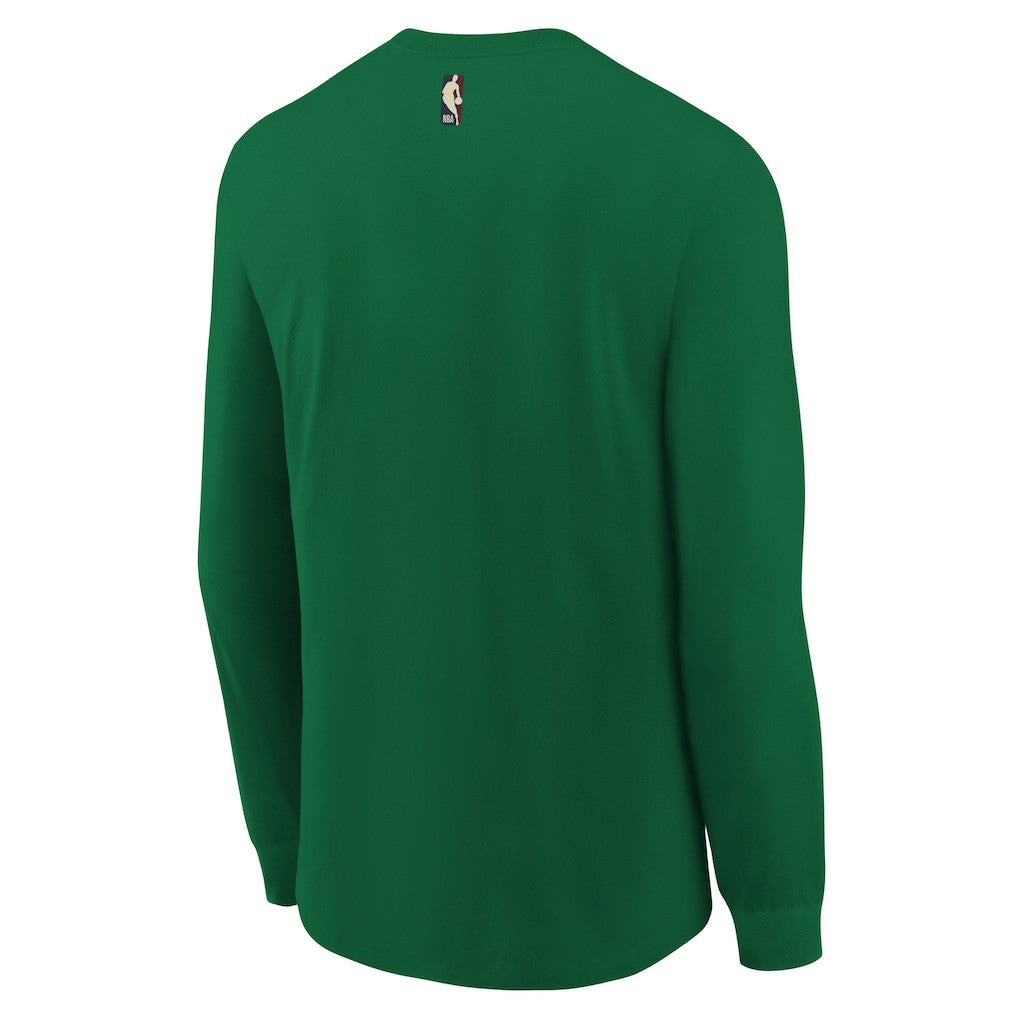 Dallas Mavericks Youth Hardwood Classics Essential Logo Max90 Long Sleeve T-Shirt sale - Green | Nike discount