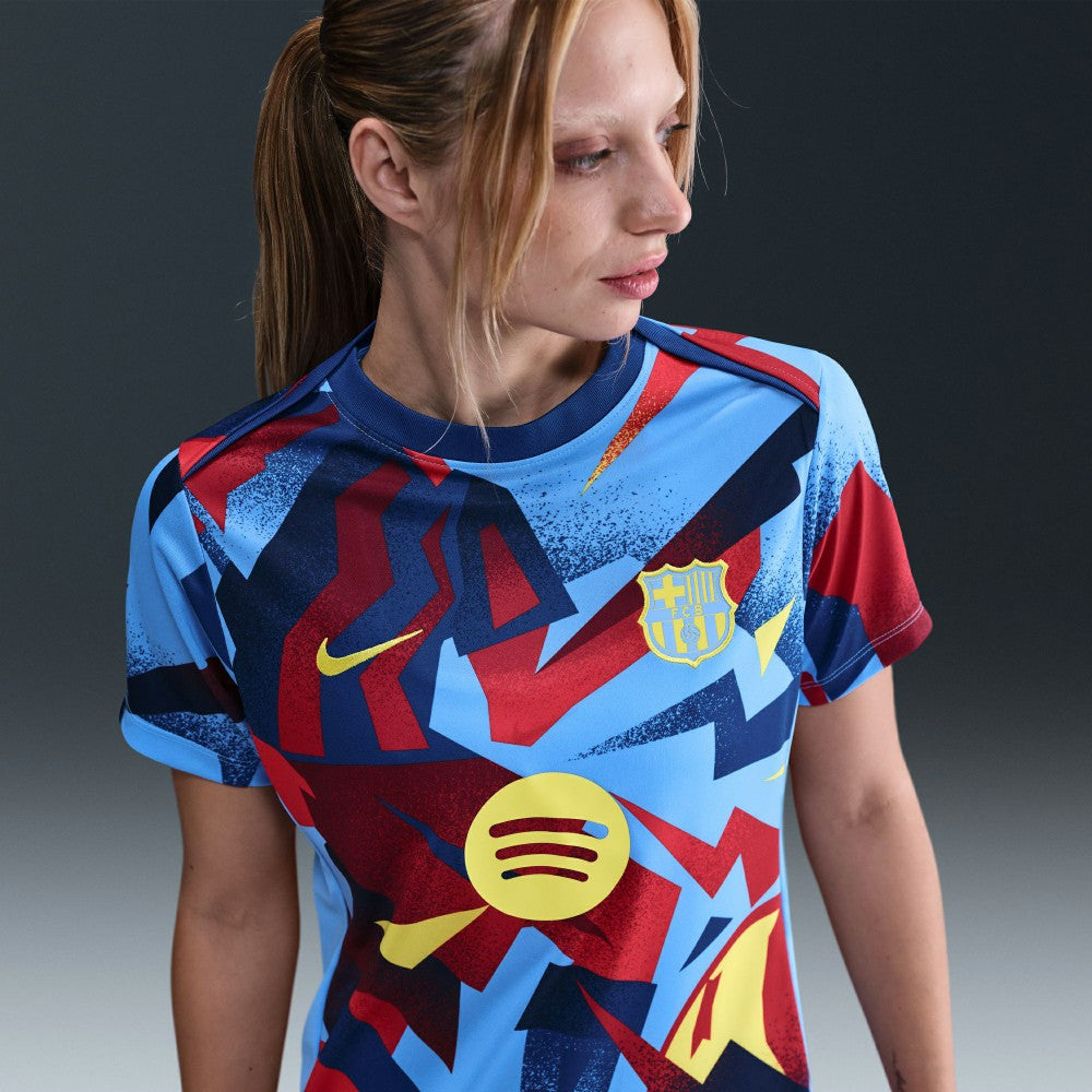 Barcelona Women's 2025/26 Academy Pro Pre-Match Performance Dri-FIT Top - Blue | Nike online