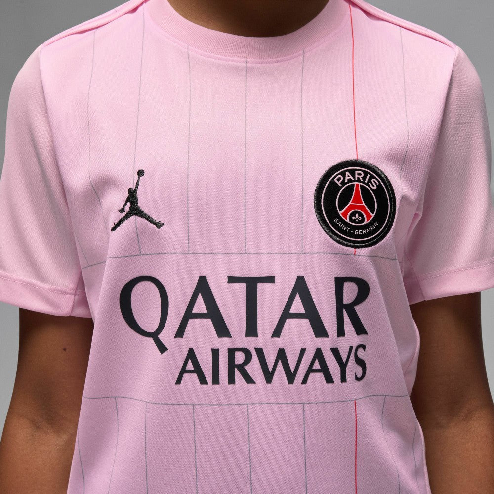 Paris Saint-Germain Jordan Brand Youth 2025/26 Fourth Academy Pro Pre-Match Top - Pink | Jordan shop