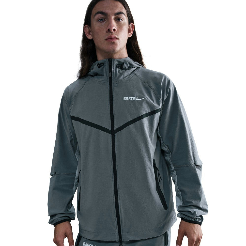 Barcelona Special Edition Full-Zip Woven Fleece Jacket - Gray | Nike for sale