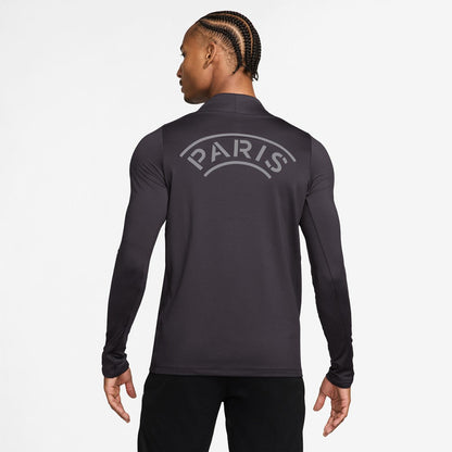 Paris Saint-Germain Strike Drill Quarter-Zip Long Sleeve Dri-FIT Top - Anthracite | Nike sale