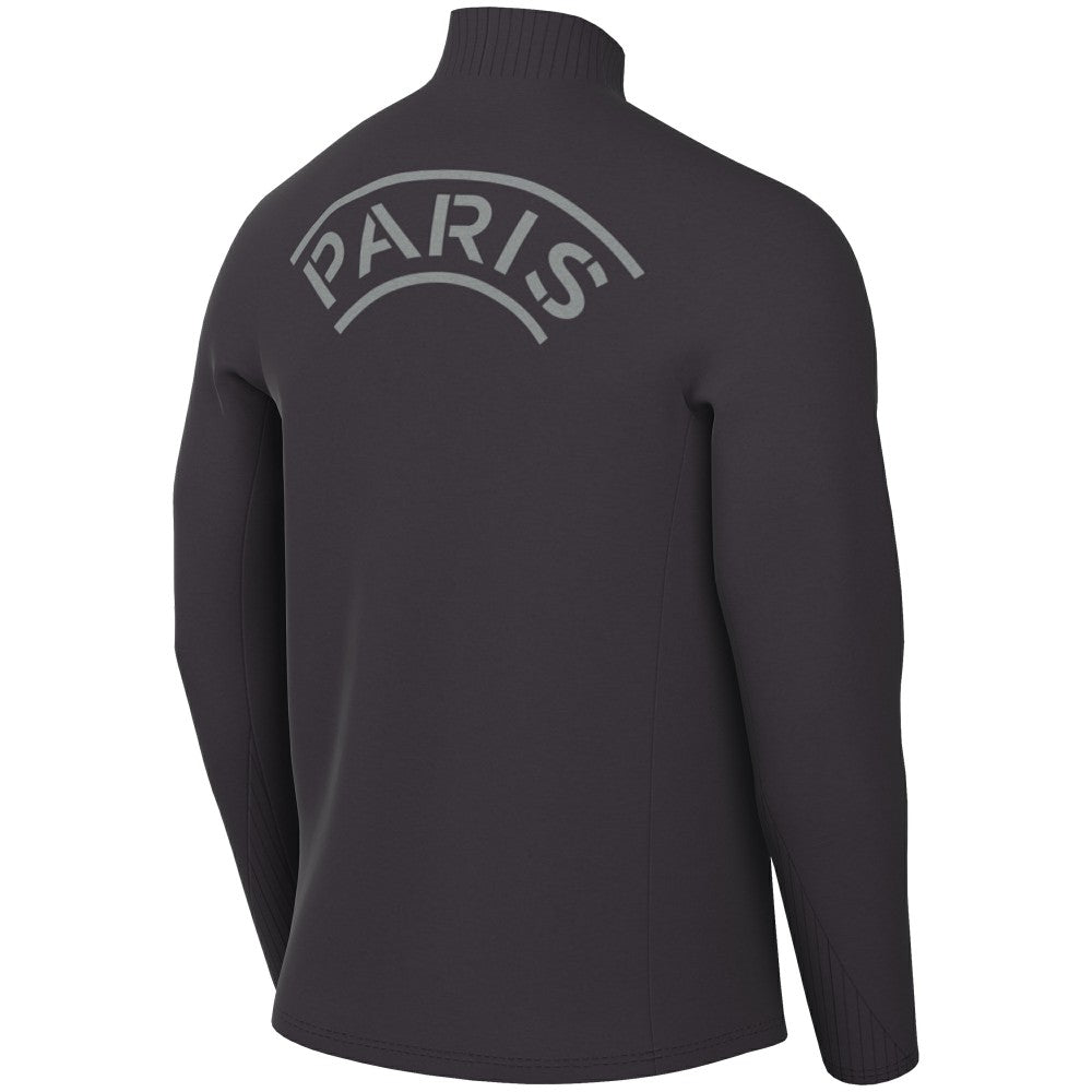 Paris Saint-Germain Strike Drill Quarter-Zip Long Sleeve Dri-FIT Top - Anthracite | Nike sale