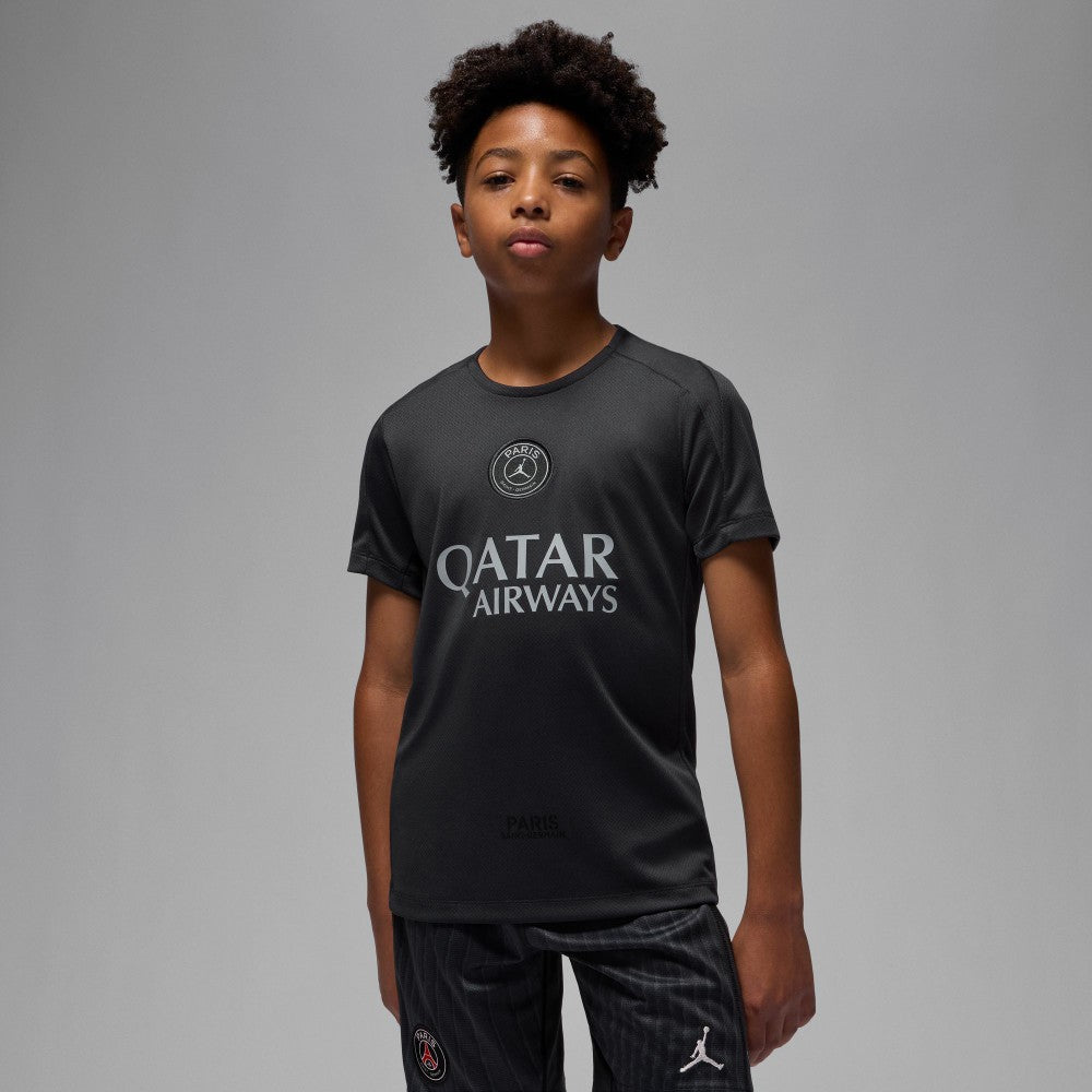 Paris Saint-Germain Jordan Brand Youth 2025/26 Strike Fourth Training Top - Black | Jordan for sale