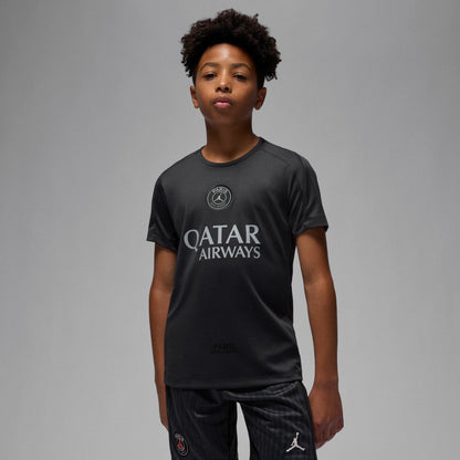 Paris Saint-Germain Jordan Brand Youth 2025/26 Strike Fourth Training Top - Black | Jordan for sale
