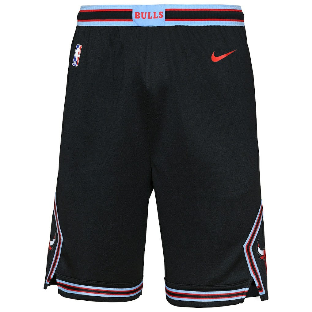 Chicago Bulls Youth 2025/26 City Edition Swingman Performance Shorts - Black | Nike cheap