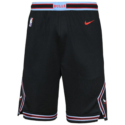 Chicago Bulls Youth 2025/26 City Edition Swingman Performance Shorts - Black | Nike cheap