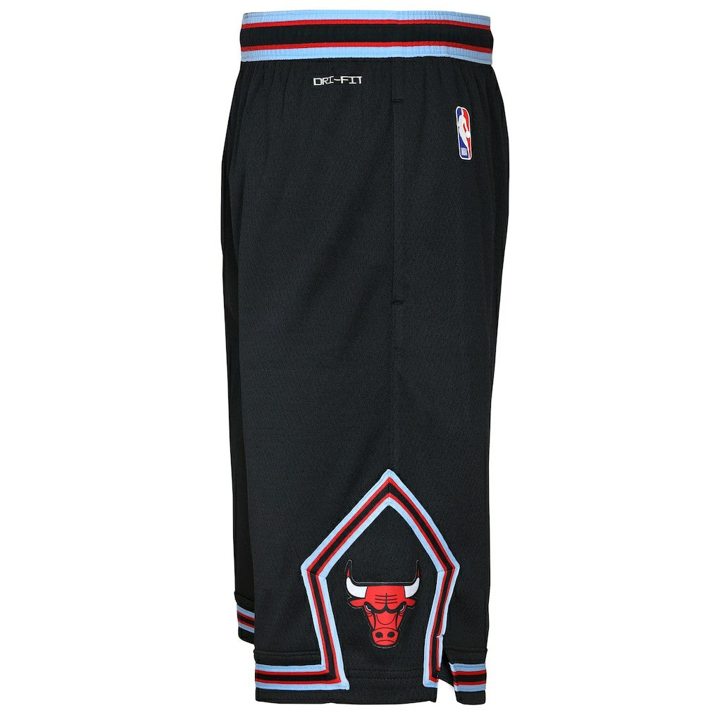 Chicago Bulls Youth 2025/26 City Edition Swingman Performance Shorts - Black | Nike cheap