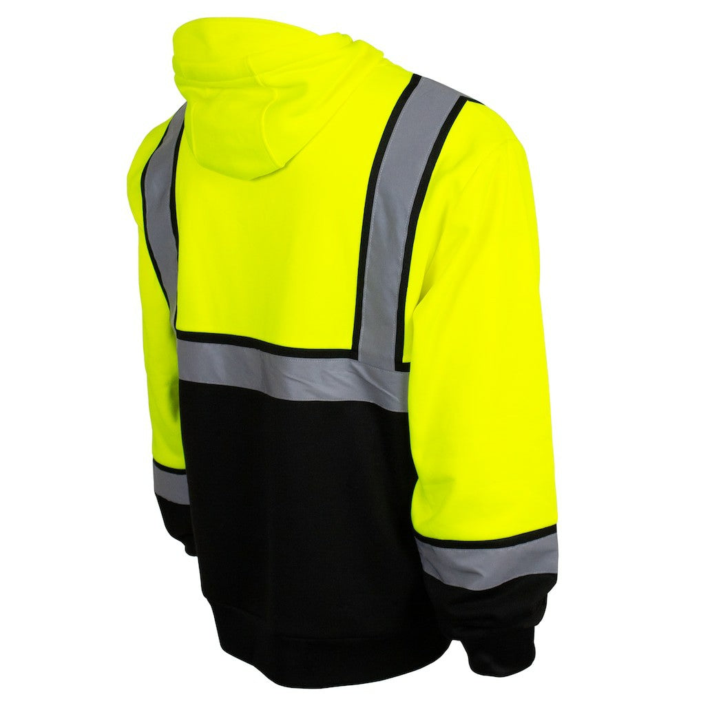 Cleveland Browns High-Visibility Safety Hooded Sweatshirt - Yellow for sale