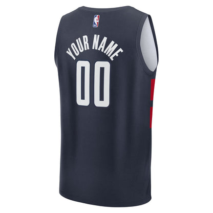 Washington Wizards Fast Break Custom Jersey - Statement Edition - Navy | Fanatics cheap