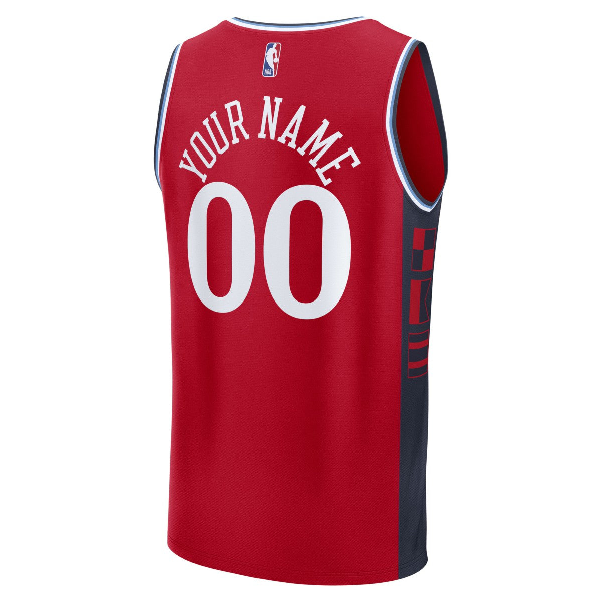 LA Clippers Youth Fast Break Custom Replica Jersey - Red - Statement Edition | Fanatics on sale