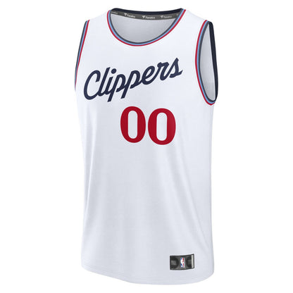 LA Clippers Fast Break Custom Jersey - Association Edition - White | Fanatics online