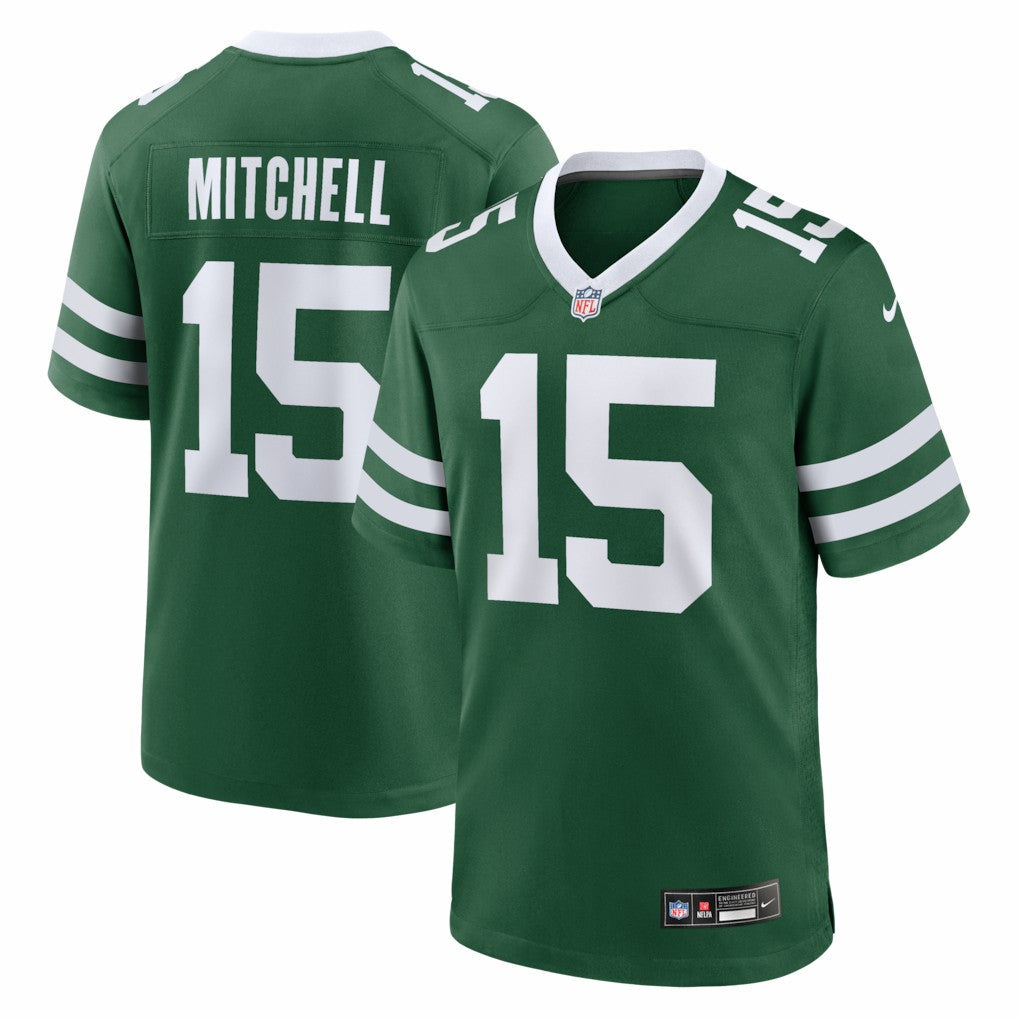 Adonai Mitchell New York Jets Team Game Jersey - Legacy Green | Nike on sale