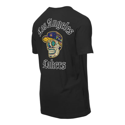 Los Angeles Lakers Sugar Skulls T-Shirt - Black | New Era shop