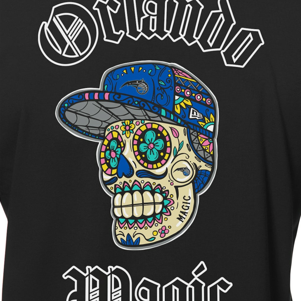 Orlando Magic Sugar Skulls T-Shirt - Black | New Era discount