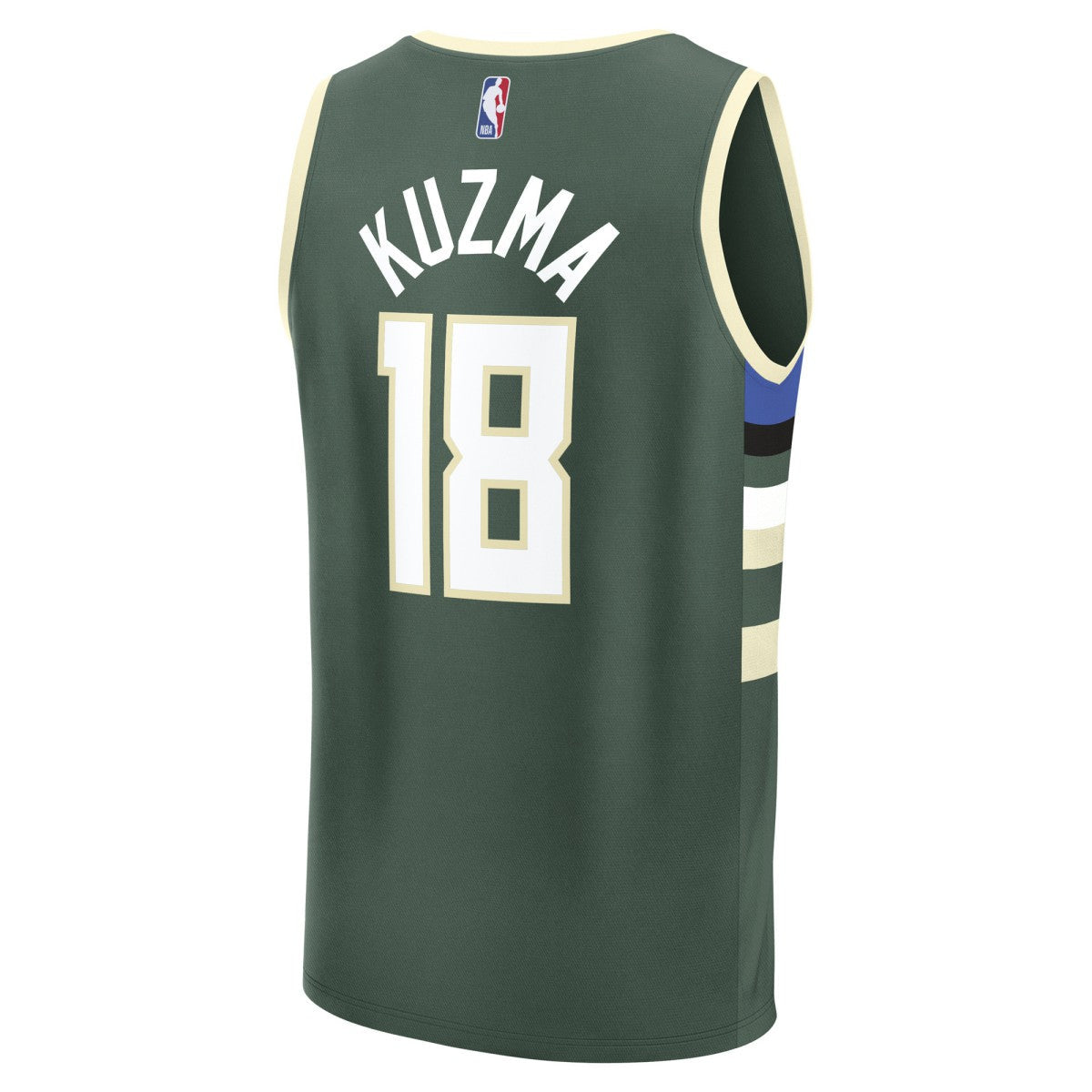 Kyle Kuzma Milwaukee Bucks Fast Break Replica Player Jersey - Icon Edition - Hunter Green | Fanatics discount