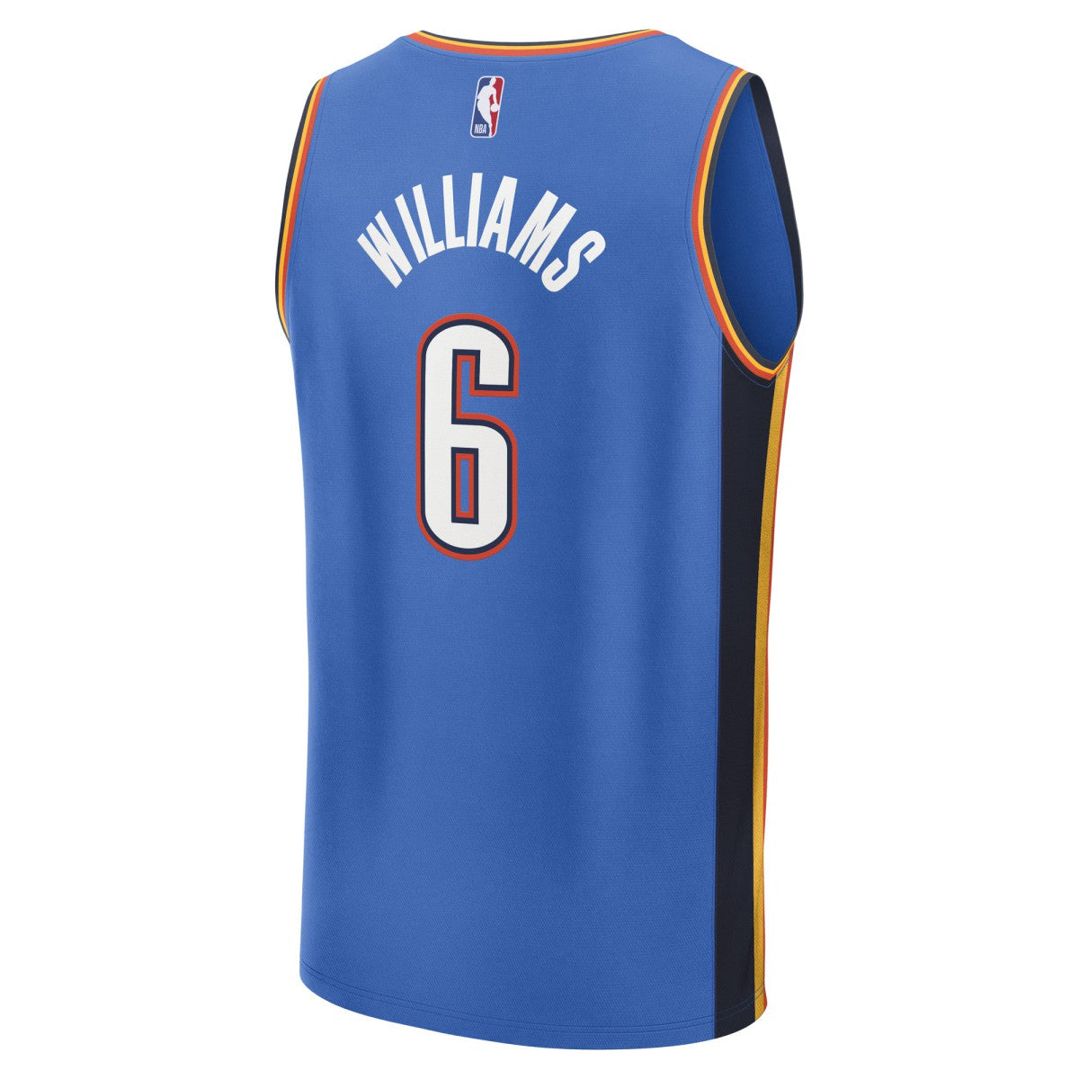Jaylin Williams Oklahoma City Thunder Fast Break Replica Player Jersey - Icon Edition - Blue | Fanatics sale