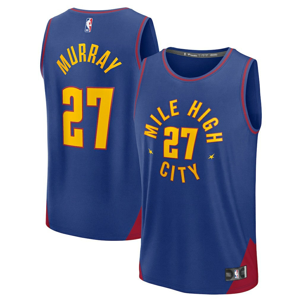 Jamal Murray Denver Nuggets Fast Break Replica Player Jersey sale - Statement Editi- Blue | Fanatics on sale