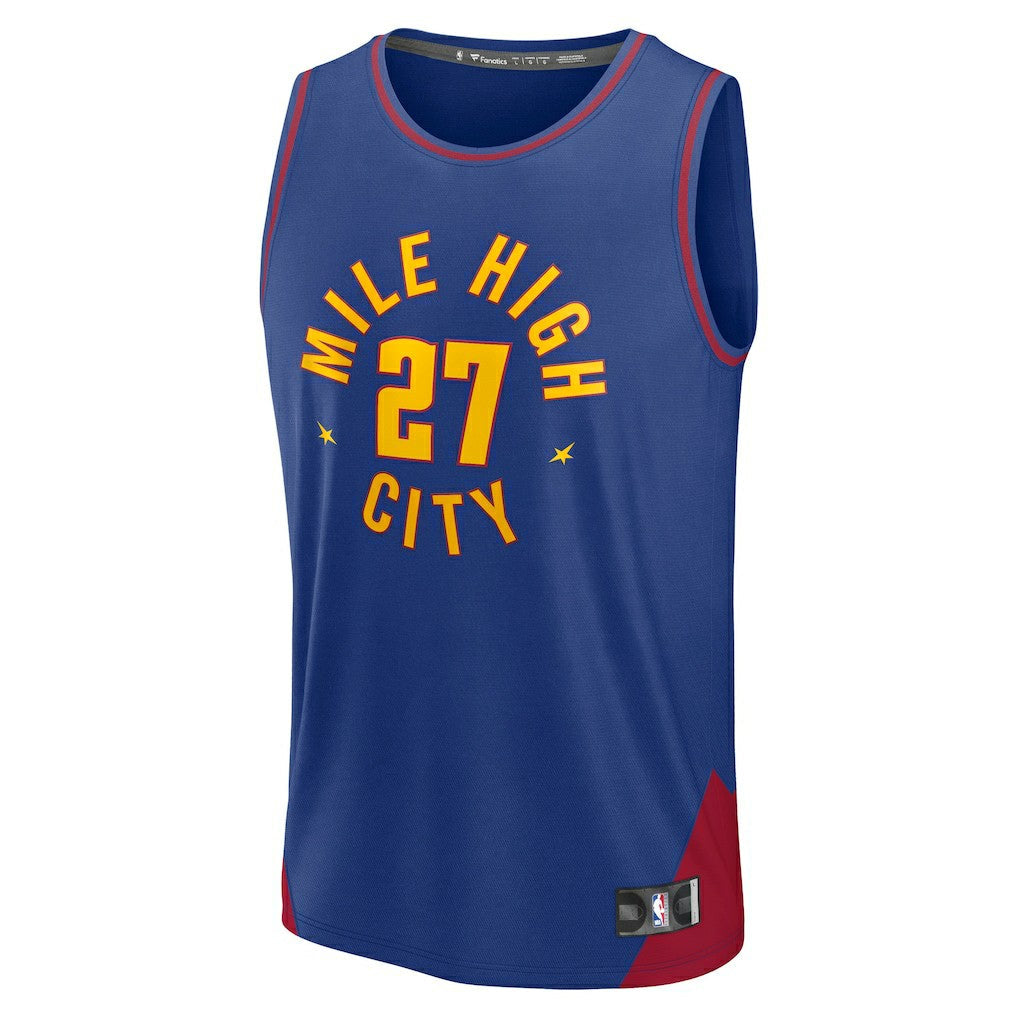 Jamal Murray Denver Nuggets Fast Break Replica Player Jersey sale - Statement Editi- Blue | Fanatics on sale