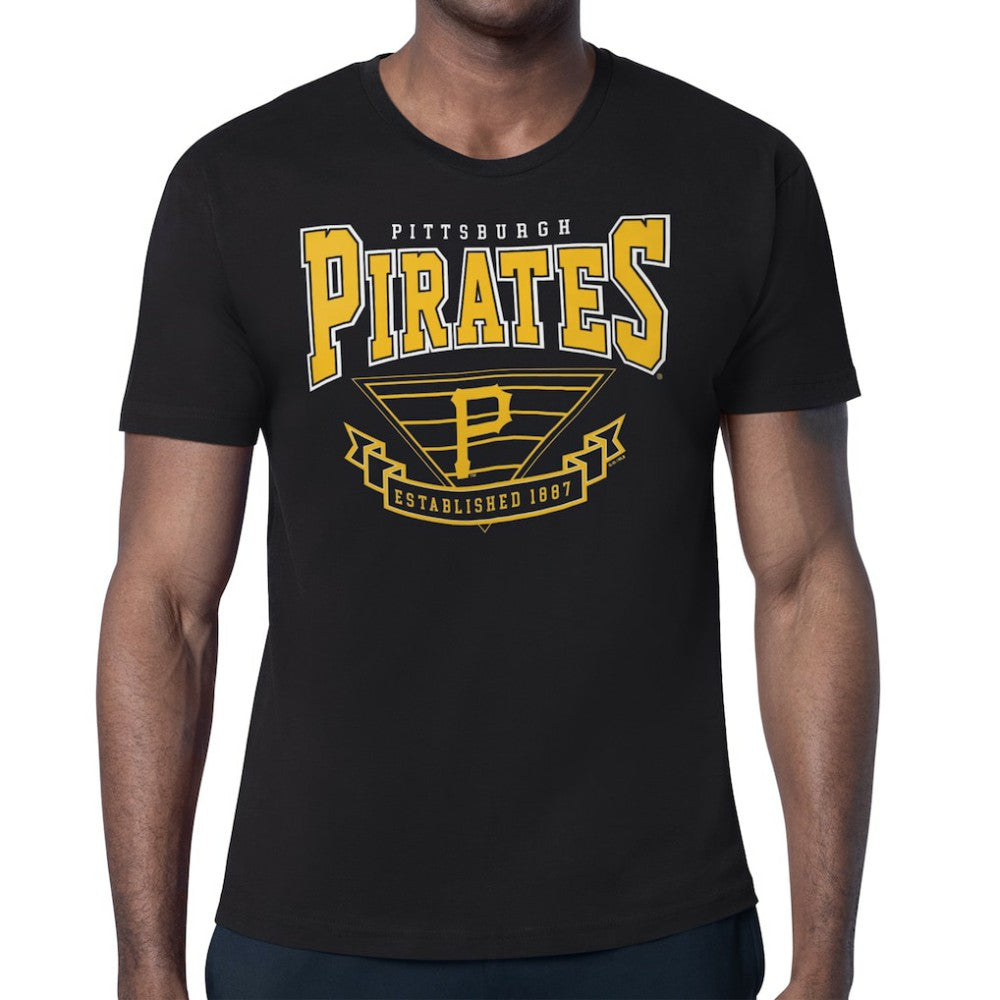 Pittsburgh Pirates Starter ‘80s Inspired T-Shirt - Black