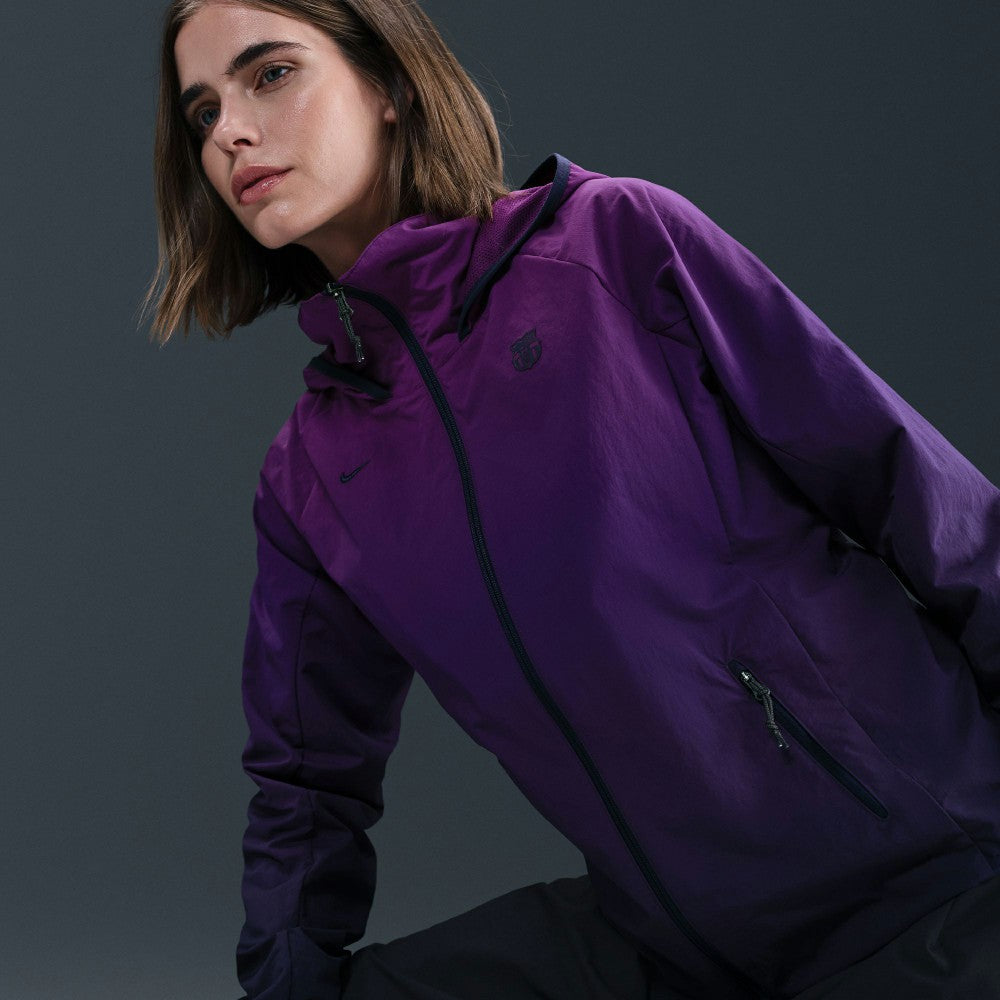 Barcelona Women's AWF Woven Full-Zip Jacket - Purple | Nike discount