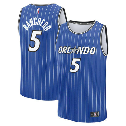Paolo Banchero Orlando Magic Fast Break Replica Player Jersey - Icon Edition - Blue | Fanatics cheap
