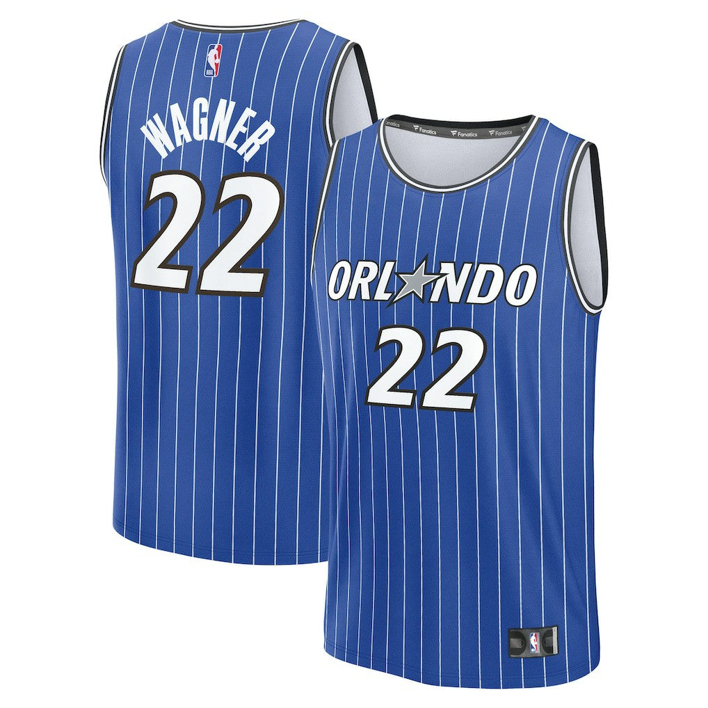 Franz Wagner Orlando Magic Youth Fast Break Replica Player Jersey - Icon Edition - Blue | Fanatics shop