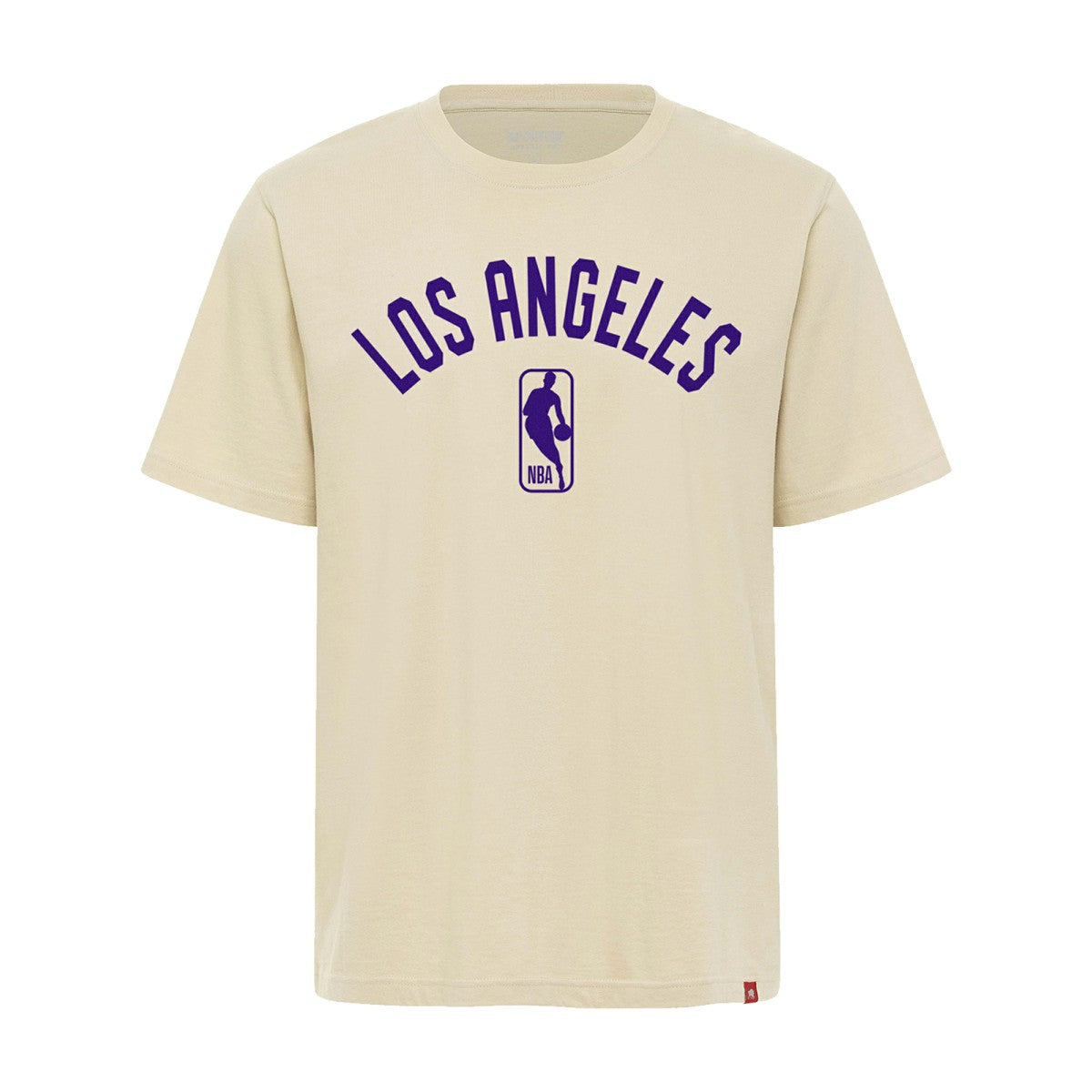 Los Angeles Lakers Sportiqe Unisex Duke Premium T-Shirt - Cream online