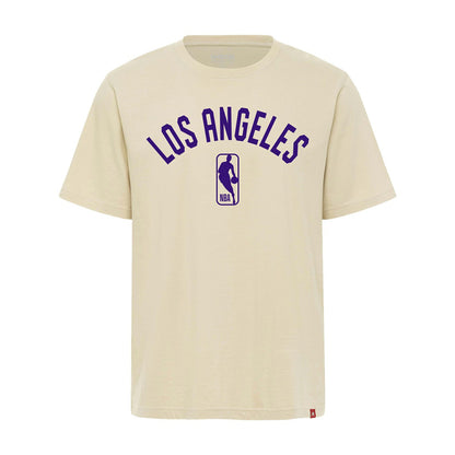 Los Angeles Lakers Sportiqe Unisex Duke Premium T-Shirt - Cream online