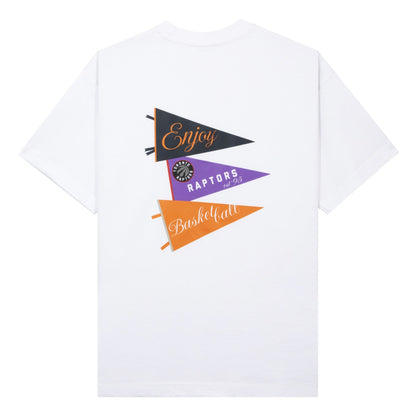 Enjoy Basketball x Toronto Raptors Unisex Hoop Enthusiast Capsule Collection T-Shirt - White outlet