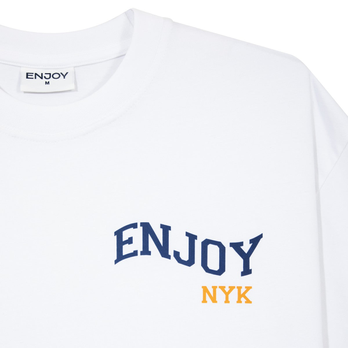 Enjoy Basketball x New York Knicks Unisex Hoop Enthusiast Capsule Collection T-Shirt - White sale
