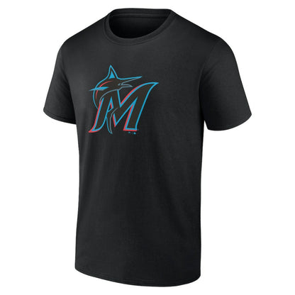 Miami Marlins Jackie Robinson Day Name & Number T-Shirt - Black