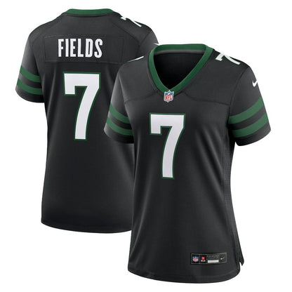 Justin Fields New York Jets Women's Alternate Game Jersey - Black | Nike sale