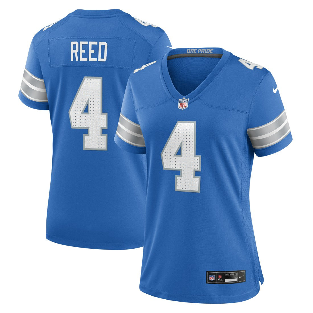 D.J. Reed Detroit Lions Women's Team Game Jersey - Blue | Nike online