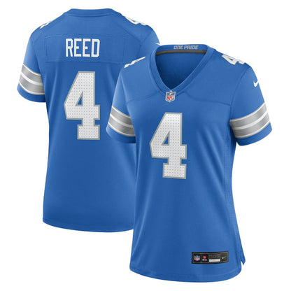 D.J. Reed Detroit Lions Women's Team Game Jersey - Blue | Nike online