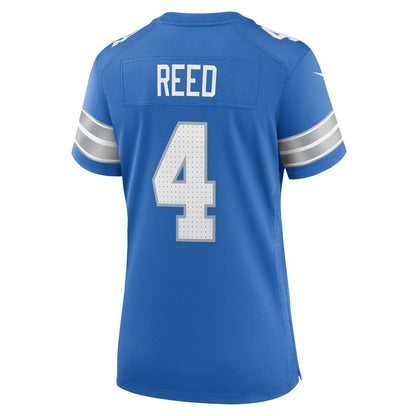 D.J. Reed Detroit Lions Women's Team Game Jersey - Blue | Nike online