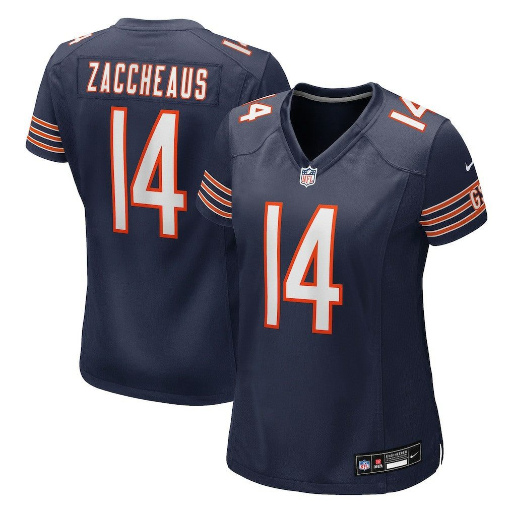 Olamide Zaccheaus Chicago Bears Women's Team Game Jersey - Navy | Nike online