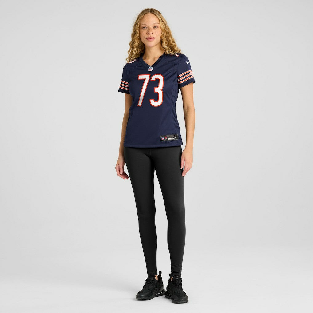 Jonah Jackson Chicago Bears Women's Team Game Jersey - Navy | Nike on sale