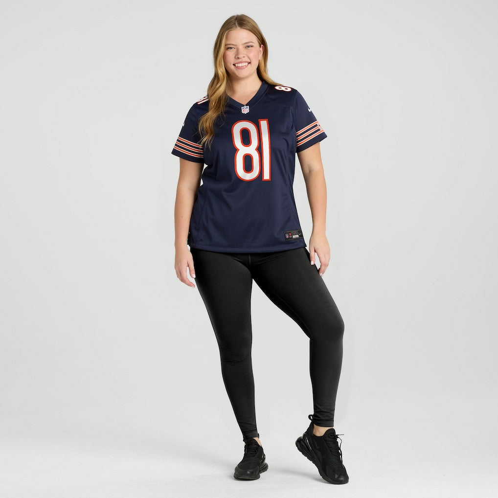 Durham Smythe Chicago Bears Women's Team Game Jersey - Navy | Nike sale