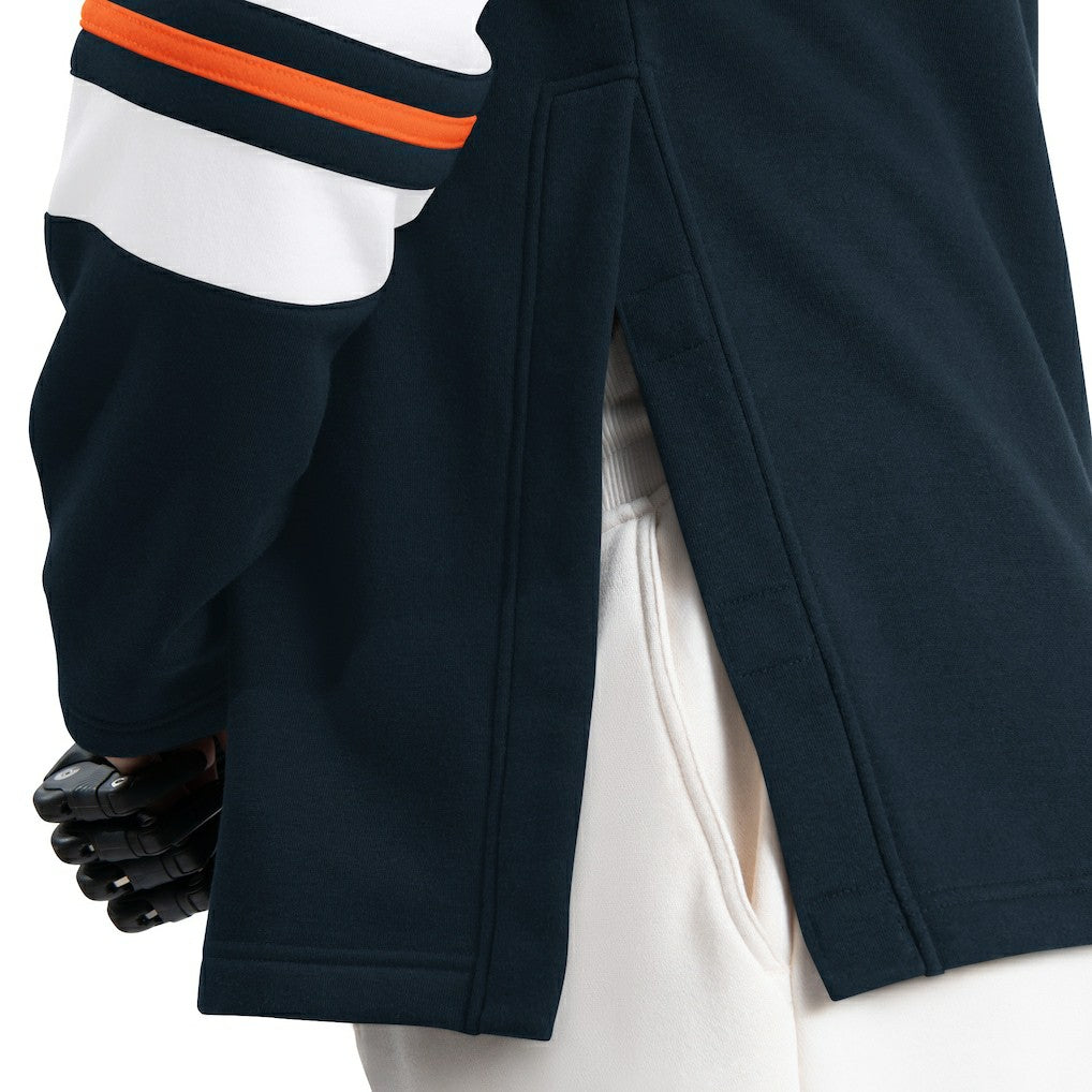 Chicago Bears G-III Sports by Carl Banks Adaptive Lord Stanley Crewneck Sweatshirt - Navy outlet