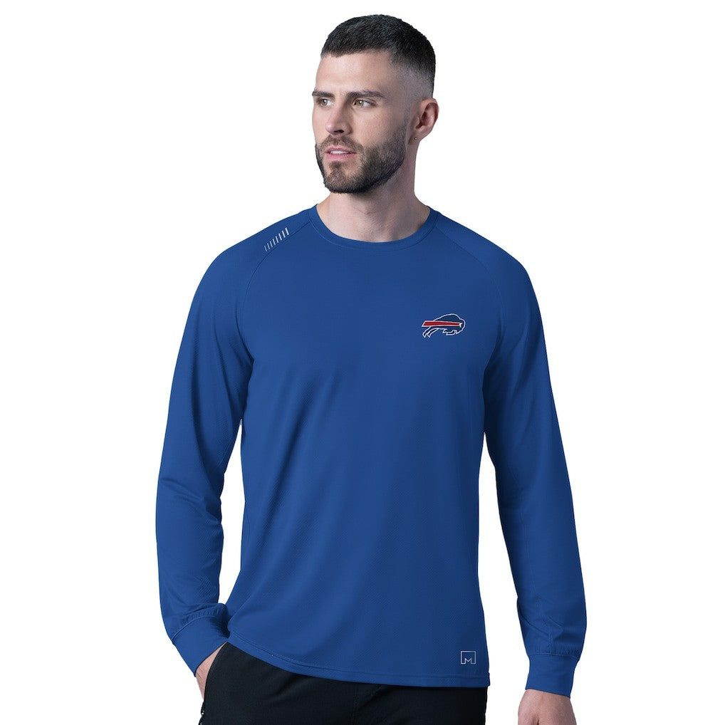Buffalo Bills MSX by Michael Strahan Forward Long-Sleeve T-Shirt - Royal outlet