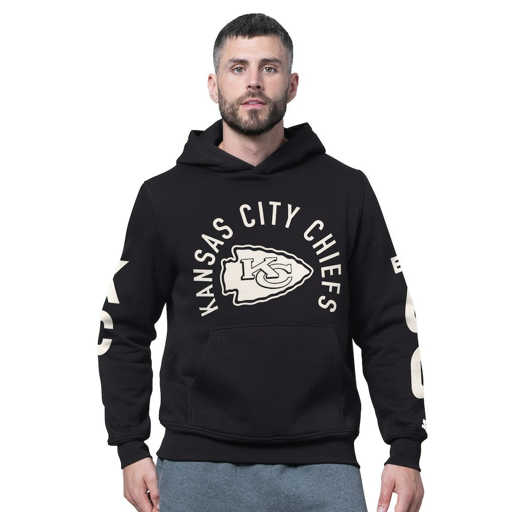 Kansas City Chiefs Starter Handoff Fleece Hoodie Sweatshirt - Black cheap