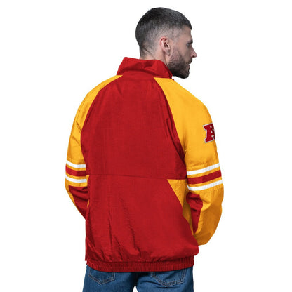 Kansas City Chiefs Starter Prospect Half-Zip Pullover - Red for sale