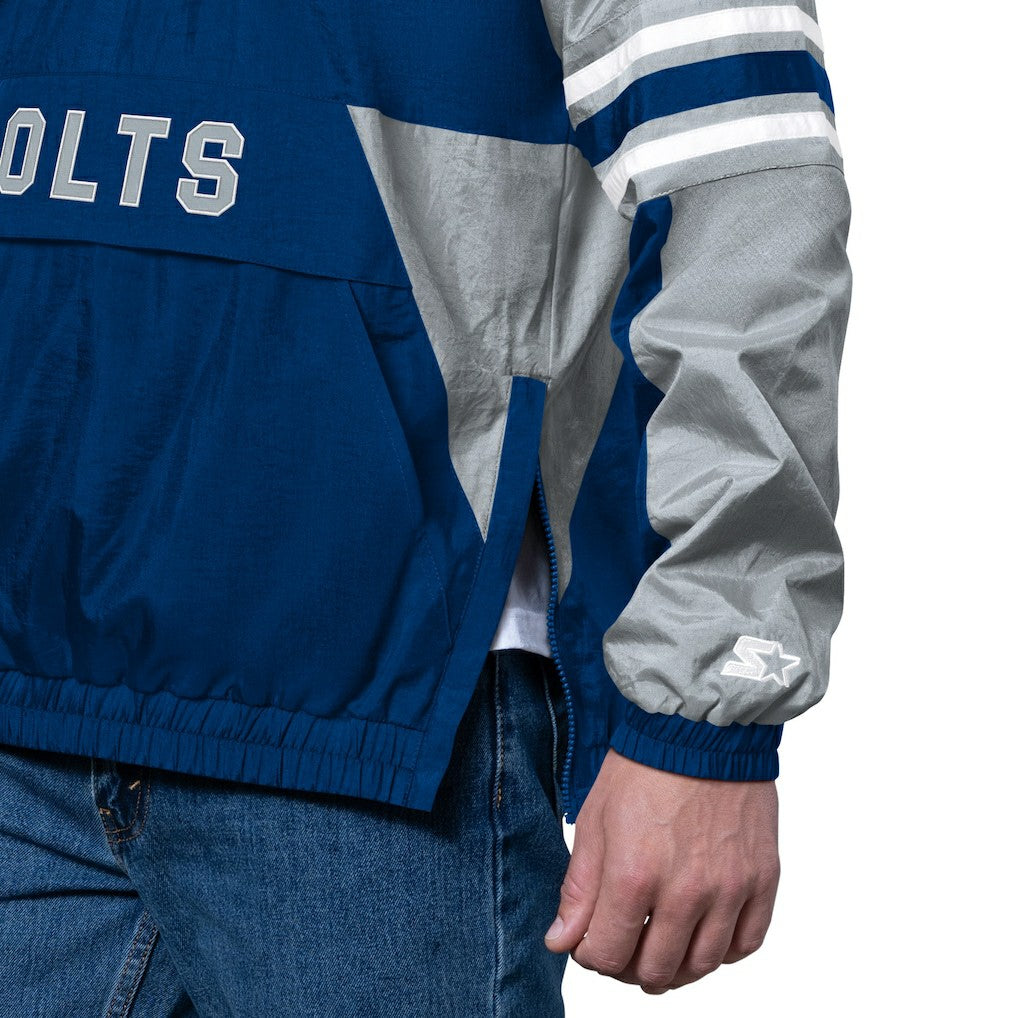 Indianapolis Colts Starter Prospect Half-Zip Pullover - Royal online