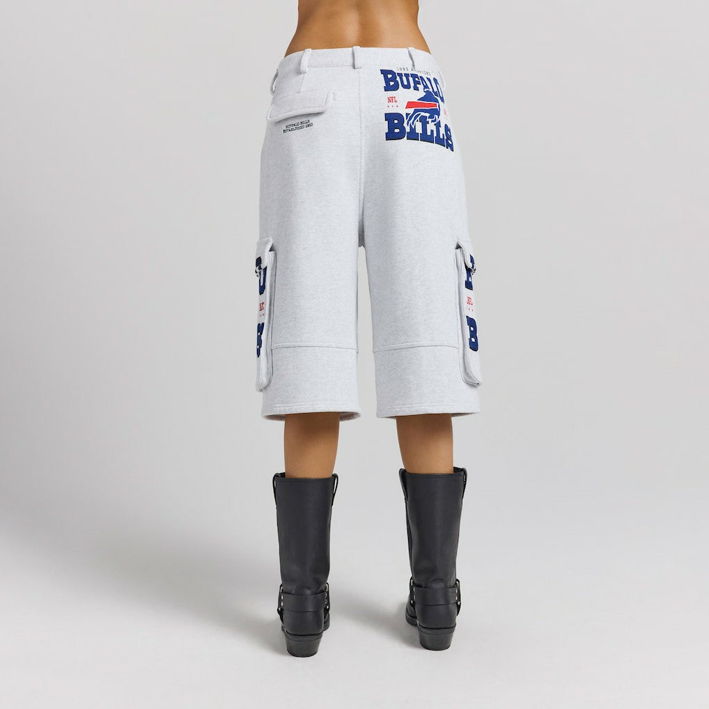 Buffalo Bills Off Season x NFL Women's Fleece Cargo Shorts - Heather Gray online