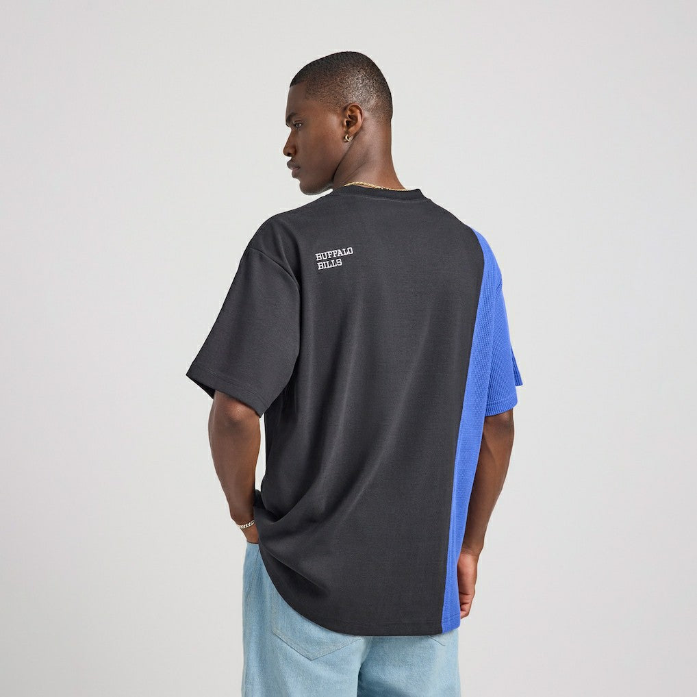 Buffalo Bills Off Season x NFL Unisex Spliced T-Shirt - Black on sale