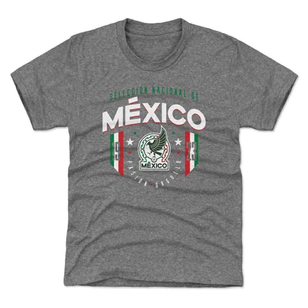 Mexico National Team 500 Level Youth 1923 T-Shirt - Gray discount