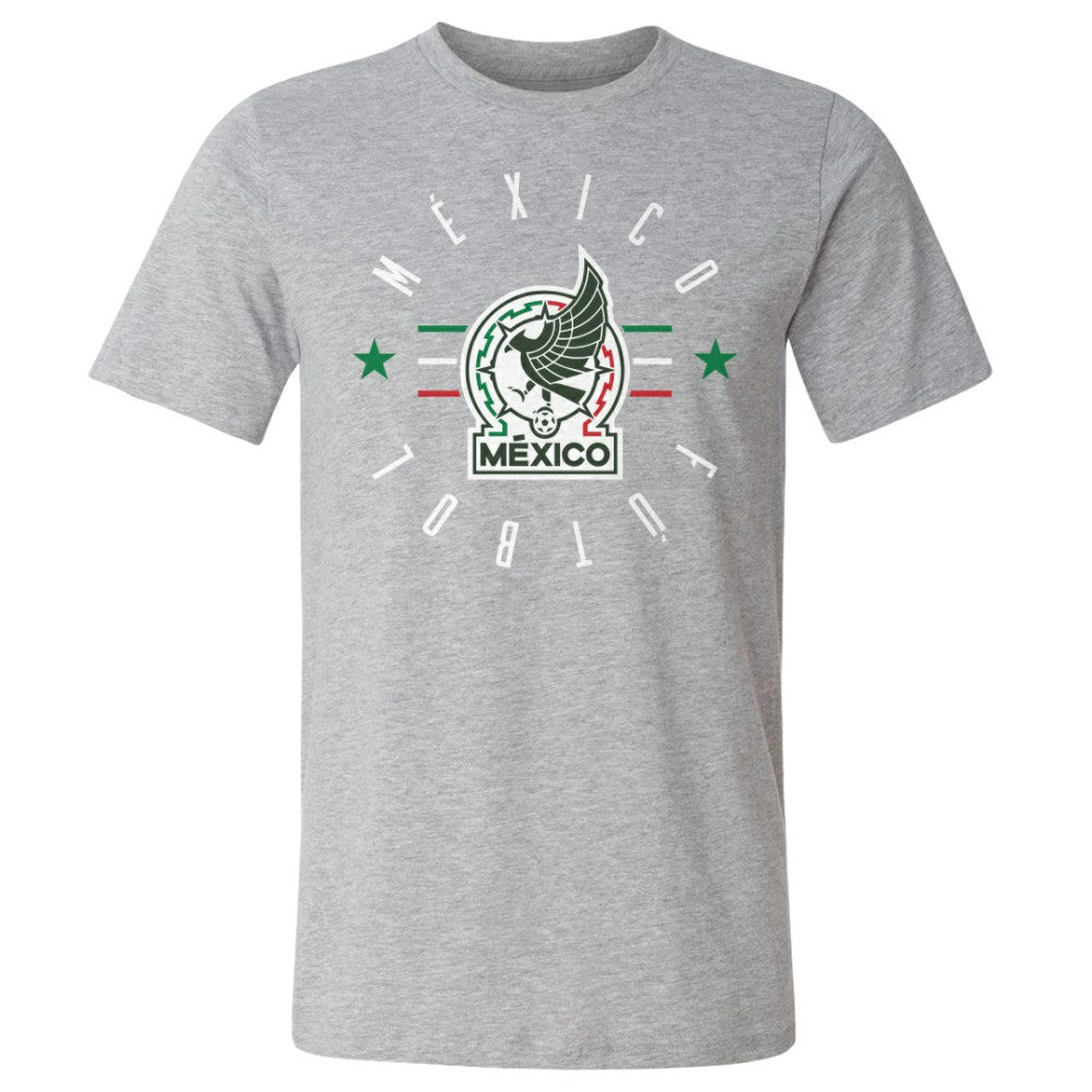 Mexico National Team 500 Level Futbol T-Shirt - Heather Gray outlet